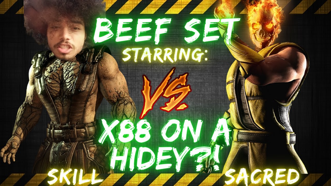 BEEF SET ft. UnbearableSkill vs Sacred | X88 НА СКРЫТОМ МЕСТЕ?!! 🎤👀🔥😱