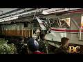 Trains collide near Indonesia’s capital, killing at least 4 people