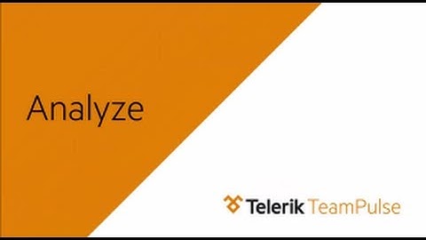 Analyze Your Agile Projects with Telerik TeamPulse