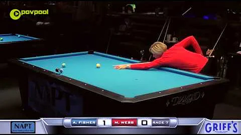 #12 - 10 BALL - Allison FISHER vs Monica WEBB - 20...
