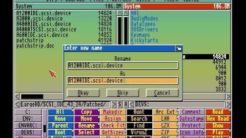 Classic Workbench - adding large drive support