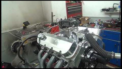 BBC 710HP 540 ENGINE DYNO RUN FOR MIKE BRASILL BY WHITE PERFORMANCE AND MACHINE
