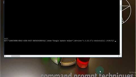 How to uninstall a program(Software) using command prompt || CMD Technique 04