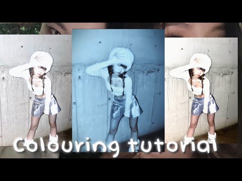 Colouring tutorials cap cut
