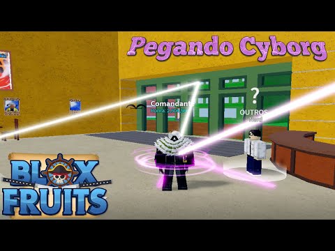 Fazendo Raid do Law com Dough Awakening e Pegando Cyborg no Blox