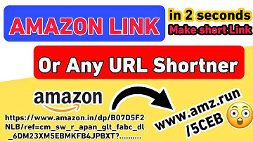 URL Shortener // URL Short Kaise kare // How to Short Amazon Link #urlshort