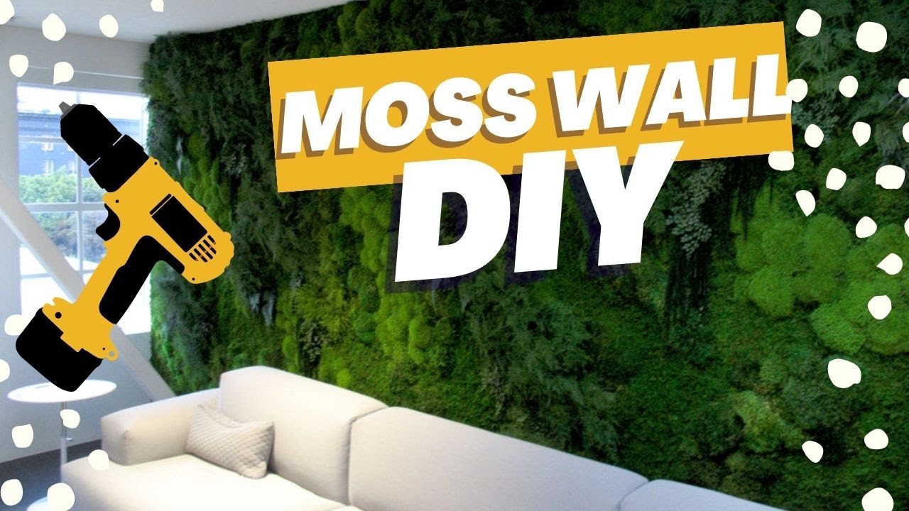 DIY Moss Wall Art, Moss Wall Workshop