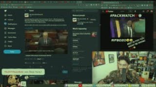 Hasanabi reacts to the Mitch McConnell fall