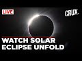 Total Solar Eclipse 2024 Live | Biggest Cosmic Spectacle As The Moon Blocks The Sun | Telescope View