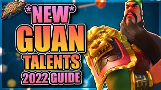 New Guan Talent Build [2022 guide and best pairs] Rise of Kingdoms