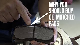 OEMMatched Brake Pads