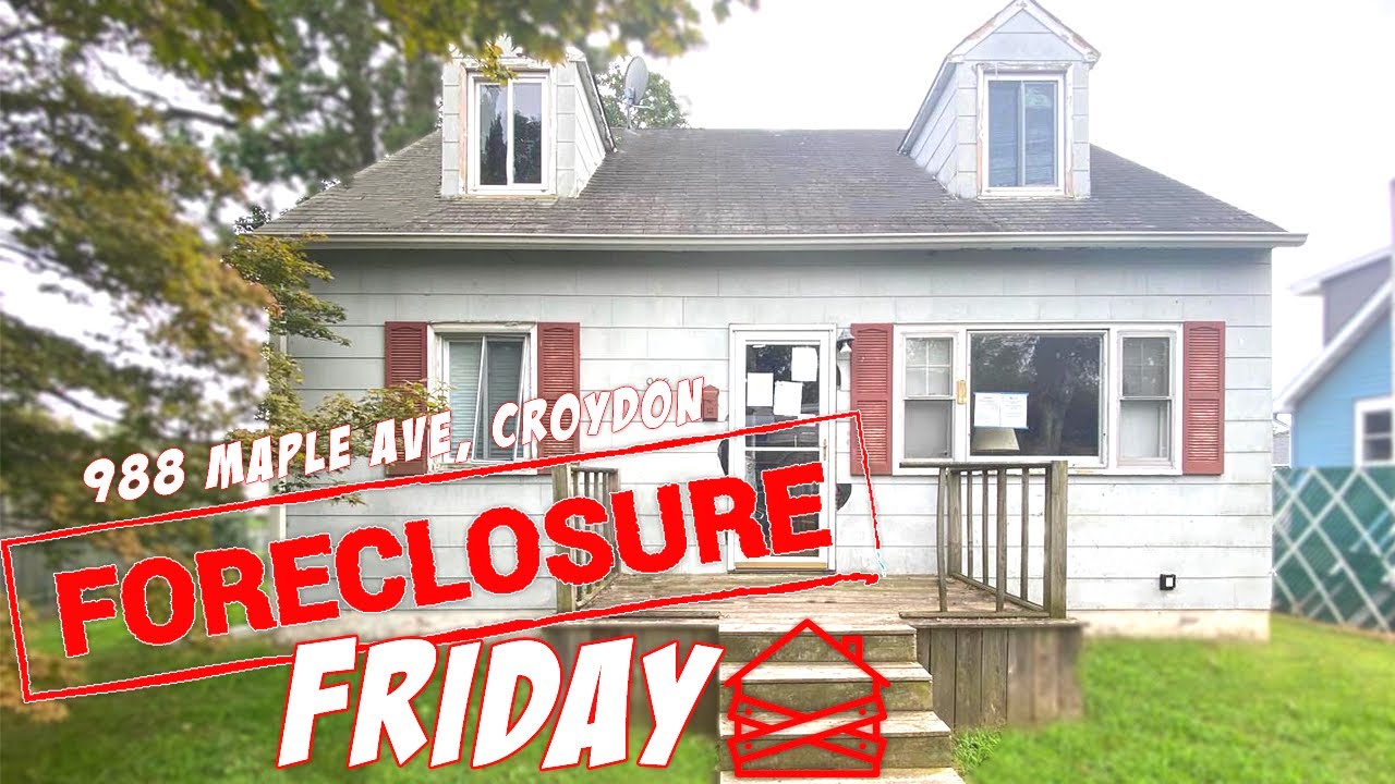 🏚 Foreclosure Friday 988 Maple Ave. Croydon, Pa YouTube