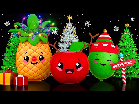 Christmas Magic Dance Party Dancing Fruit Santa Visual Stimulation Baby Sensory Video 