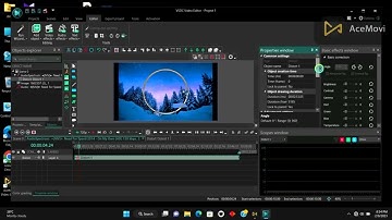 How to create a circle audio spectrum in VSDC (For FREE)