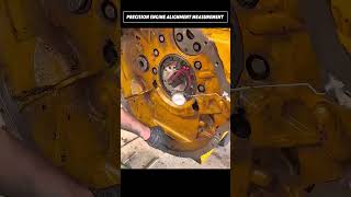 Precision Engine Alignment Measurement Using a Dial Indicator #automobile #mechanic