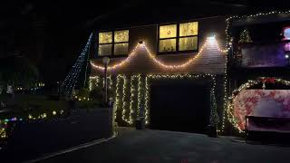 Christmas Lights | Hamblyn Crescent | Hamilton | 24 December 2024