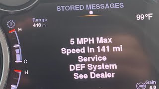 RAM CUMMINS P20E8 DEF CODE ALMOST COST ME $3K!!