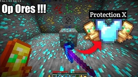 Minecraft, But Ores Drop SUPER EPIC Items