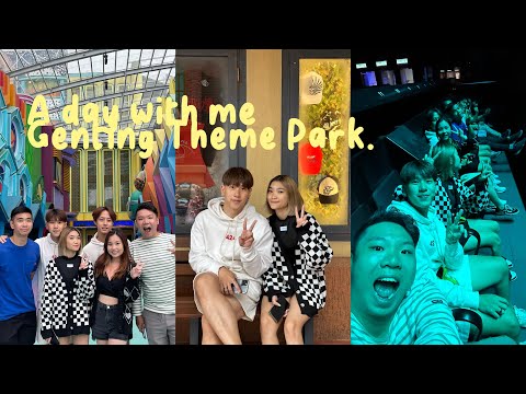 a day with me VLOG 🌷 genting skyworld theme park during weekend, with bunch of lovely friends
