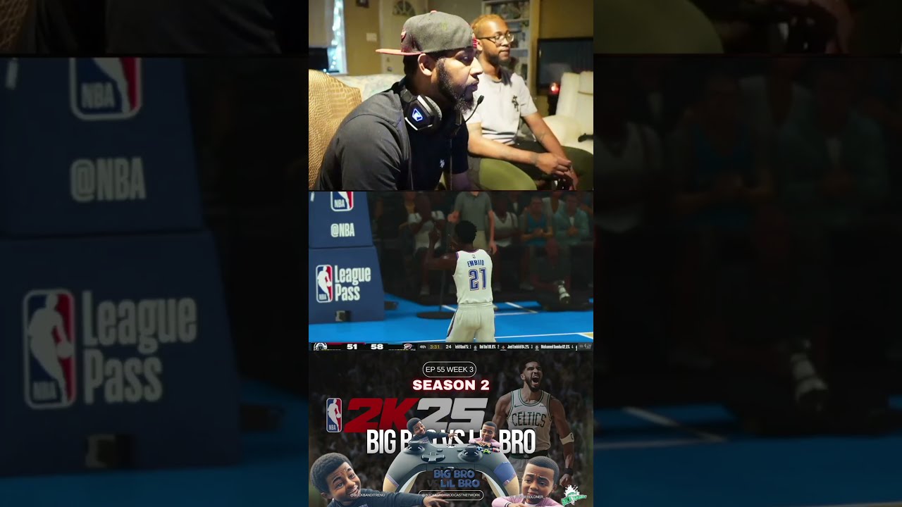 Big Bro Vs Lil 55 Clip 7 OKC BB Wk 3 2k25 SEASON 2 MODE BuckBanditReno Stonedloner