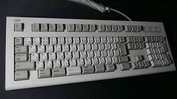 Alps Plate Spring / SKCP Switch | IBM 5576-002 | Vintage Keyboard Sound Test | ASMR