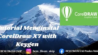 Tutorial Menginstal Corel Draw X7 with Keygen