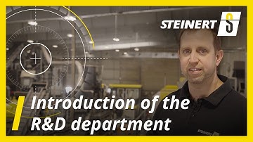 Introduction STEINERT R&D department