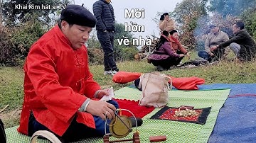 Mời hồn về nhà, chuộc hồn trên rừng. Cúng tào, hát then. Lễ mở xuất, chuộc hồn giải hạn. P14