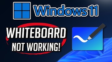 Microsoft Whiteboard app Not Working or Not Opening on Windows 11 / 10