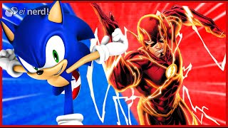 SONIC VS FLASH: QUEM É MAIS RÁPIDO?