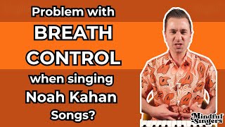 Can't Control your Breath to Sing like Noah Kahan? #StickSeason #songtutorial w/ #VocalCoach Jordan