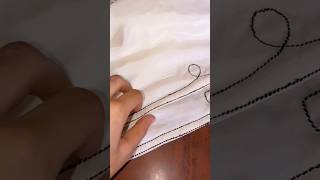 making design on sleeves #song #diy #music #sewing #sewingtips