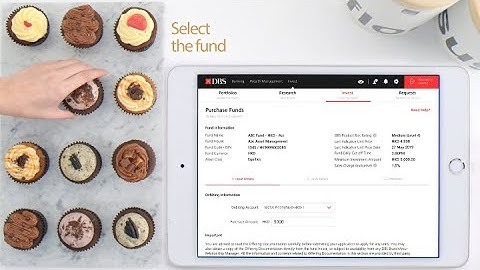 Online funds investing with DBS iWealth®