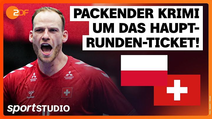 Polen – Schweiz Highlights | Handball-WM 2025 | sportstudio