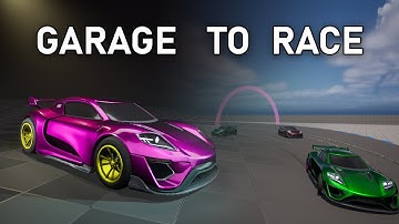 Unreal Engine 5 - Car Customization System - #4 (Propagate Customizations From Garage to Race)