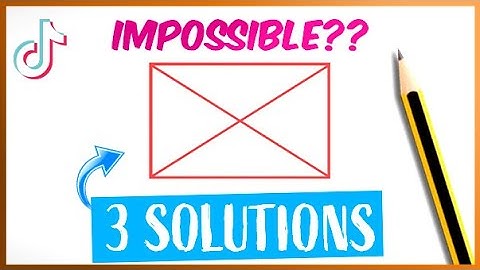 How to draw an X in a BOX 👉 TIK TOK Challenge 2022