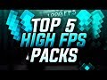 Top 5 16x HIGH FPS Minecraft PVP Texture Packs for Hypixel (FPS BOOST)