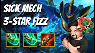 3-Star Fizz Mech Sick Plays! | TFT Galaxies | Teamfight Tactics