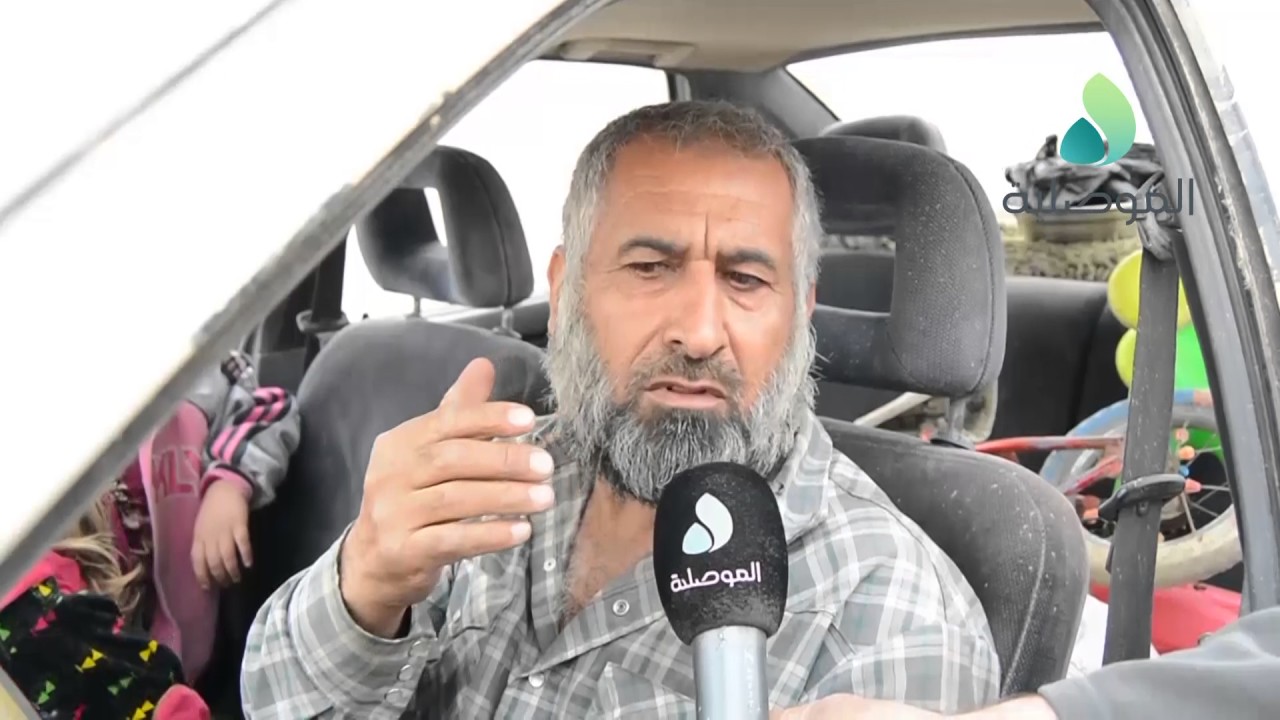 الموصلية ترصد وصول اكثر من 1000 نازحي الى منطقة قلعة توك شرق الموصل