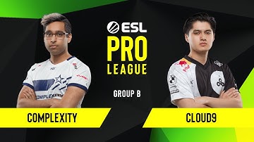 CS:GO - Cloud9 vs. Complexity [Overpass] Map 2  - Group B - ESL NA Pro League Season 10