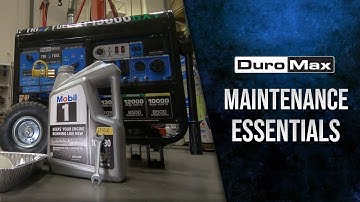 DuroMax XP13000HXT Maintenance Essentials: Oil Change, Air Filter & Spark Plug Replacement Guide