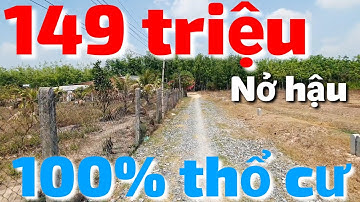 Ai yếu tim đừng có xem.. 149 triệu đất 7,3x20 nở hậu chà bá lửa full thổ cư sổ hồng riêng bán giá rẻ