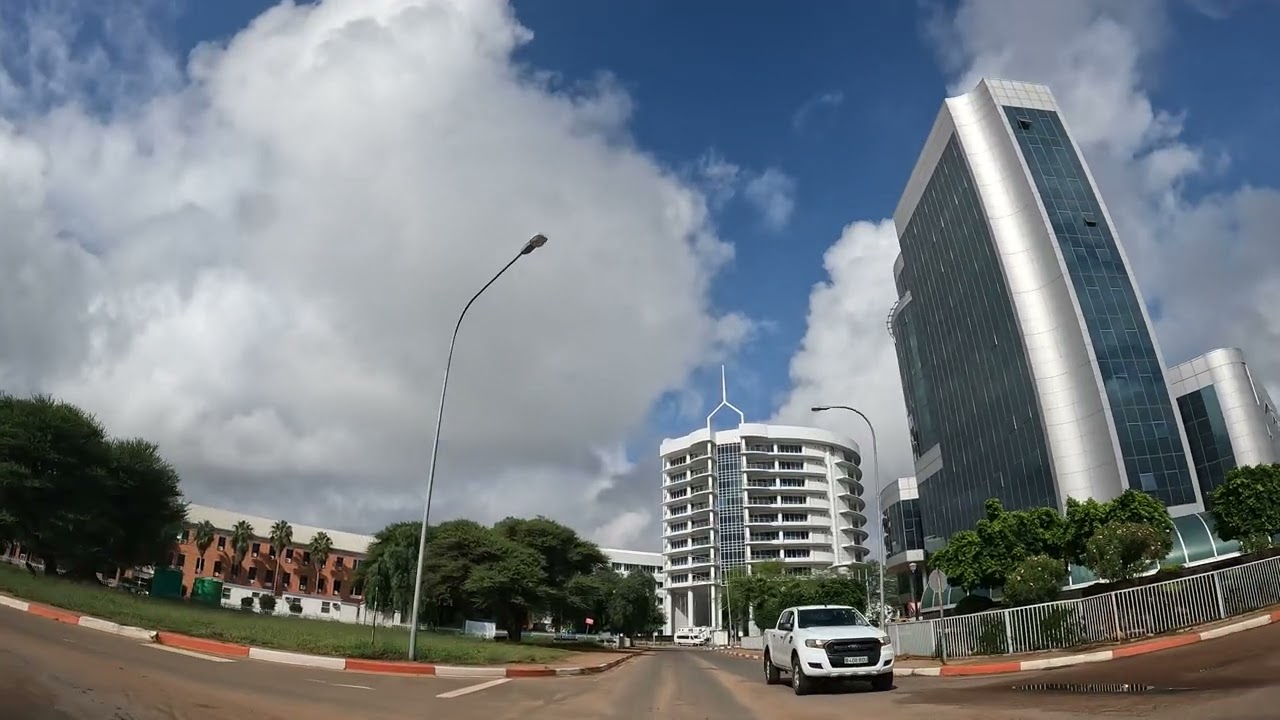 Gaborone - Driving around - Botswana