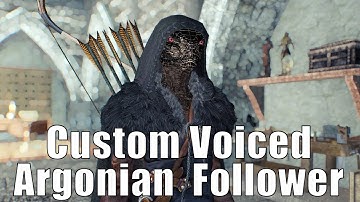 Skyrim Custom Voiced Follower: Khash The Argonian
