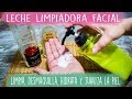 Receta leche limpiadora facial Almendras & rosas