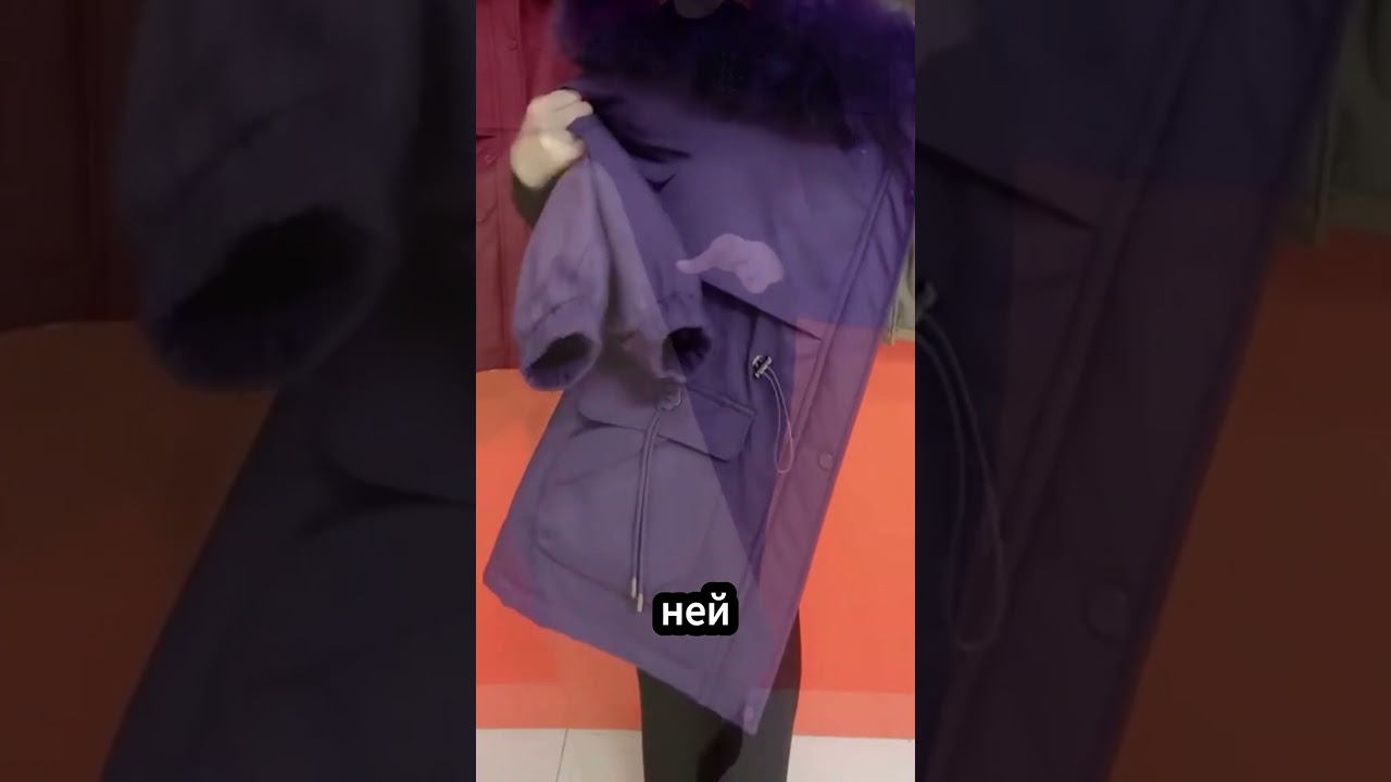 Модная хлопковая куртка больших размеров с утеплителем.