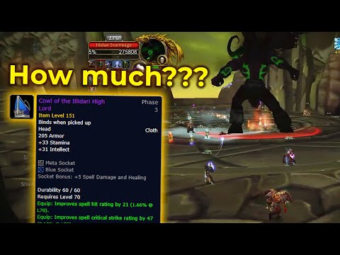 Here's How Our First Black Temple GDKP Went | WoW TBC Phase 3