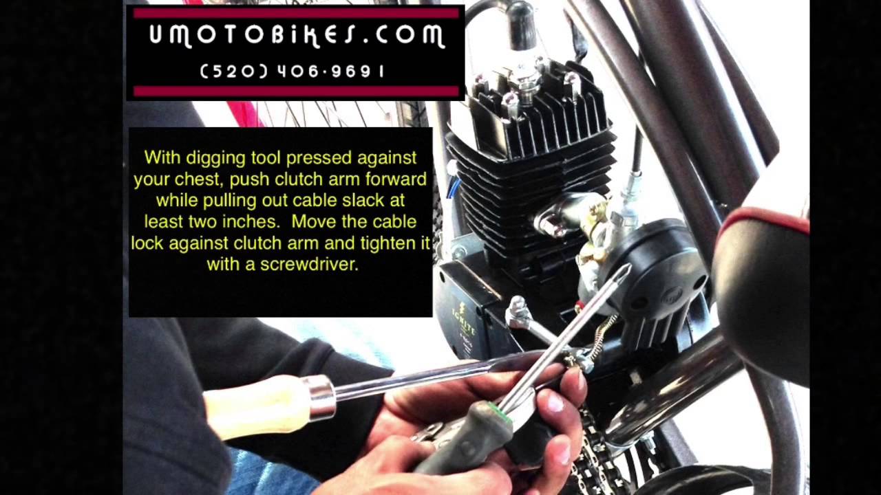 HOW TO MOTORIZE A BICYCLEPART 10 (INSTALLING AND