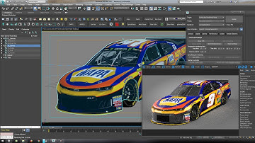NR2003 Basic Render Scene - How to import maps and select cameras