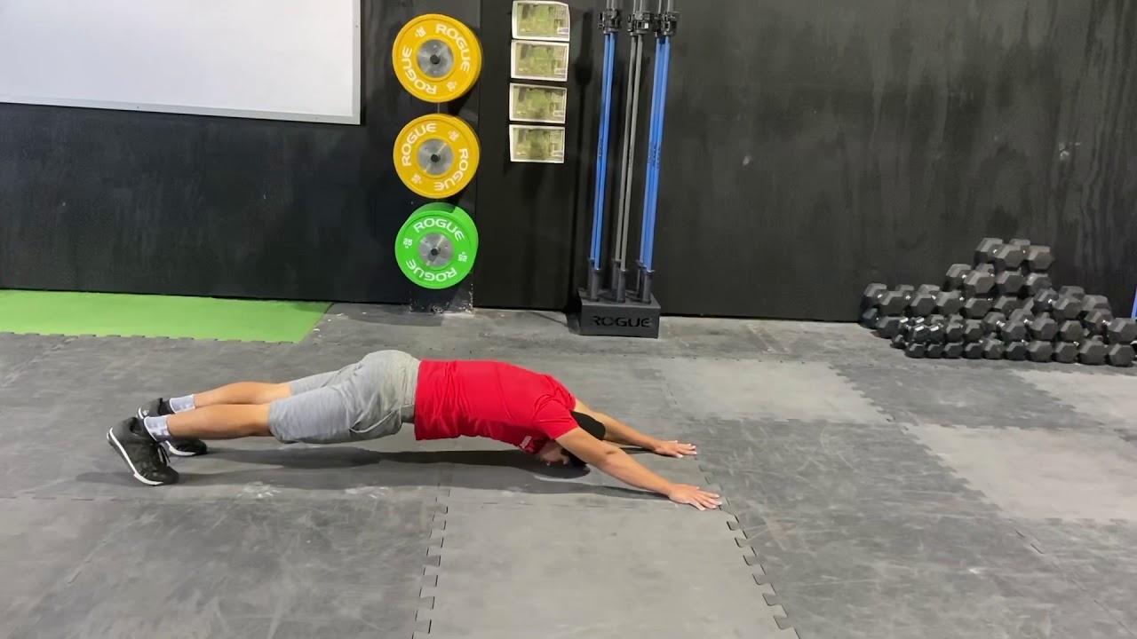 Plank walk outs - YouTube